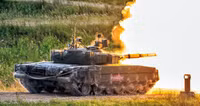 Siêu tăng T-80BVM Nga bị tên lửa Javelin của Ukraine đánh văng tháp pháo ra xa 15m