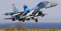 Tiêm kích Su-27 Ukraine rơi khi đối phó UAV Nga