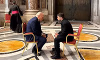 Tổng thống Trump và ông Zelensky gặp mặt ‘rất hiệu quả’ bên lề lễ tang Giáo hoàng Francis