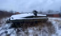 Xe chiến đấu bộ binh siêu hiếm BMP-55 của Ukraine xuất hiện ở tiền tuyến