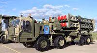 Lo pháo HIMARS Ukraine tập kích, Nga triển khai 'rồng lửa' S-350 Vityaz bảo vệ căn cứ không quân