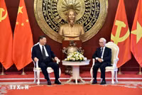 Tổng Bí thư, Chủ tịch Trung Quốc Tập Cận Bình viếng Tổng Bí thư Nguyễn Phú Trọng