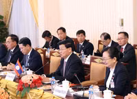 Hình ảnh Chủ tịch nước Võ Văn Thưởng thăm Cộng hòa Dân chủ Nhân dân Lào