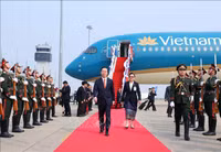 Hình ảnh Chủ tịch nước Võ Văn Thưởng thăm Cộng hòa Dân chủ Nhân dân Lào