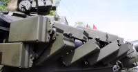 Đoàn chiến tăng quốc bảo T-80BV của Ukraine rầm rập tiến về Kherson