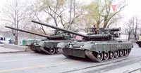 Đoàn chiến tăng quốc bảo T-80BV của Ukraine rầm rập tiến về Kherson