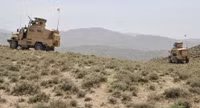 Xe bọc thép kháng mìn tốt nhất của Mỹ được Taliban tận dụng diễu hành