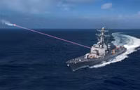 Chiến hạm Mỹ lần đầu thử pháo laser để phá hủy mục tiêu