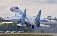 [ẢNH] Su-35 Nga gặp nạn rơi trong khi huấn luyện