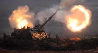 [ẢNH] Iran dùng đạn pháo thông minh Nga để hạ đồng minh Mỹ tại Syria