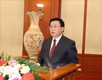 Hình ảnh Tổng Bí thư chủ trì phiên họp đầu tiên Tiểu ban Văn kiện Đại hội XIV của Đảng