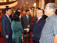 Hình ảnh Tổng Bí thư Nguyễn Phú Trọng khai mạc hội nghị Trung ương lần thứ chín