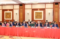 Hình ảnh Tổng Bí thư chủ trì phiên họp đầu tiên Tiểu ban Văn kiện Đại hội XIV của Đảng