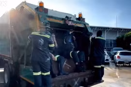 Thái Lan: Cảnh sát cải trang nhân viên thu gom rác để triệt phá đường dây ma túy