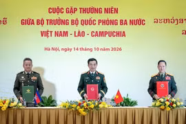Thắt chặt tình hữu nghị và hợp tác giữa 3 nước Việt Nam - Lào - Campuchia