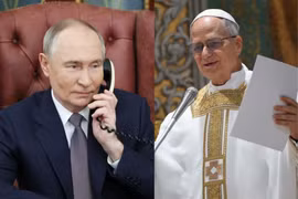 Giáo hoàng Leo XIV điện đàm với Tổng thống Nga Vladimir Putin từ bệnh viện