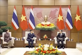 Chủ tịch Quốc hội hội kiến Nhà vua và Hoàng hậu Thái Lan