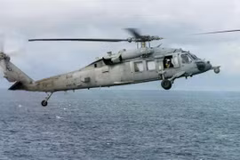 Trực thăng MH-60S Seahawk của Hải quân Mỹ gặp nạn ở Biển Ả rập