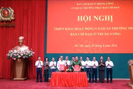 Bộ Công an tiếp nhận Cơ quan Thường trực Ban Chỉ đạo 57 Trung ương