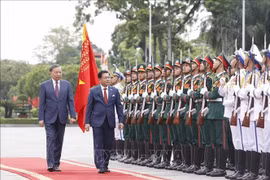 Tổng Bí thư, Chủ tịch nước Tô Lâm chủ trì Lễ đón chính thức Tổng thống Myanmar