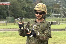 Nhật Bản trình diễn drone tấn công, song liên tục gặp sự cố