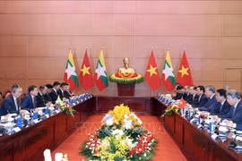Tổng Bí thư, Chủ tịch nước Tô Lâm hội đàm với Tổng thống Myanmar Min Aung Hlaing