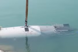 Video cận cảnh ‘tàu ngầm không người lái hiện đại nhất’ của Mỹ vừa bị Iran bắt giữ