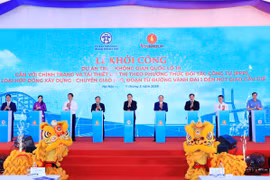 Khởi công Dự án trục không gian quốc lộ 1A đoạn từ Vành đai 1 đến Cầu Giẽ quy mô 16 làn xe