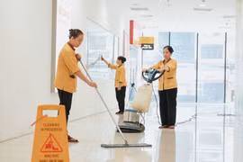 Vệ sinh công nghiệp - Điểm chạm góp phần tạo nên trải nghiệm tòa nhà 