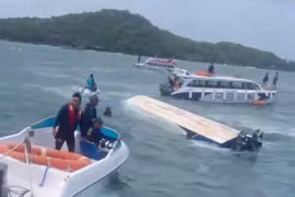 An Giang báo cáo gì về vụ lật cano trên biển Phú Quốc?