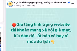 Từ đặt vé đến check-in: Hành khách có thể gặp rủi ro ở đâu trên không gian mạng?
