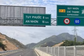 Thêm năm dự án cao tốc Bắc Nam từ Quảng Ngãi đến Nha Trang thu phí từ 15-8