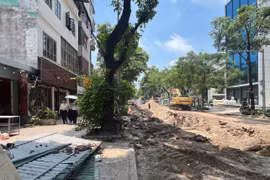 Nhanh chóng khắc phục vi phạm trong thi công chống ngập khu vực nội đô