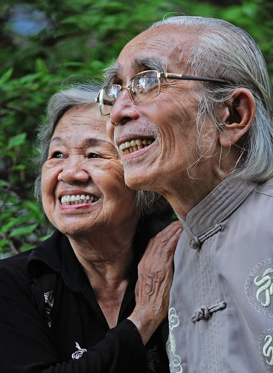 Nhạc sĩ Phan Huỳnh Điểu và người bạn đời của ông