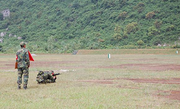 Đại biểu AARM -24, tham quan trung tâm huấn luyện Quốc gia Miếu Môn ảnh 8