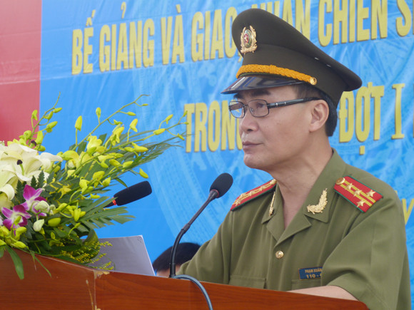 Bế giảng lớp huấn luyện chiến sỹ phục vụ có thời hạn trong CAND ảnh 2