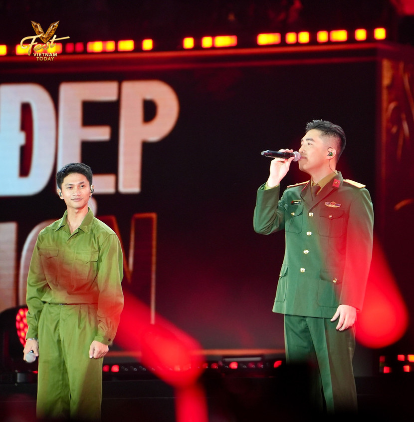 Màn kết hợp giữa Vũ và Nguyễn Hùng trong &quot;Còn gì đẹp hơn&quot;