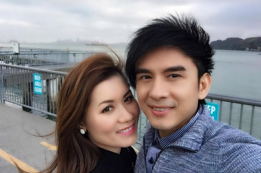 Vợ chồng Đan Trường khi còn mặn nồng bên nhau Vợ chồng Đan Trường khi còn mặn nồng bên nhau