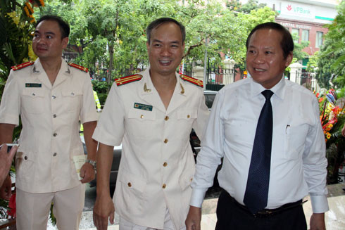 Kỷ niệm 40 năm ngày Báo ANTĐ xuất bản số đầu và đón nhận Huân chương Bảo vệ Tổ quốc Hạng Nhì ảnh 2