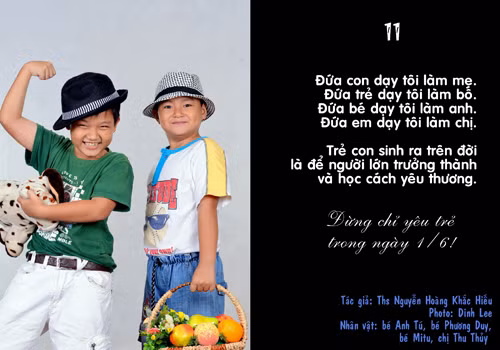 Thầy giáo đình đám gây sốt với bộ ảnh về trẻ em ảnh 11