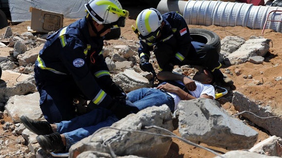 Cuộc diễn tập khổng lồ cứu trợ thiên tai ảnh 2