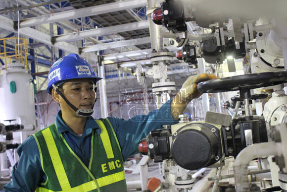 Khoảnh khắc trên công trường Nhà máy nhiệt điện Mông Dương 1 ảnh 4