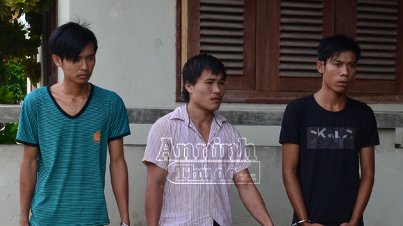 Bắt khẩn cấp nhóm chuyên đột nhập xe công trình hút trộm dầu diezel ảnh 1