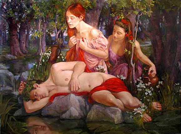 Narcissus- chàng trai đẹp và hội chứng "tự yêu thái quá" ảnh 3