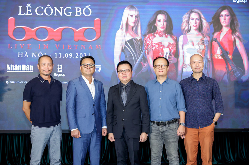 "Bond Live in Vietnam" nằm trong chuỗi dự án âm nhạc quốc tế "Good Morning Vietnam" do Báo Nhân Dân khởi xướng, phối hợp cùng IB Group thực hiện