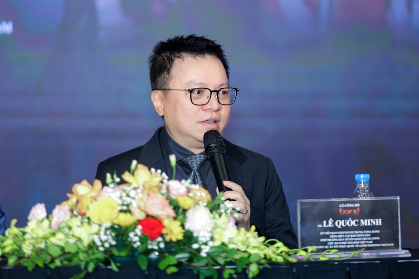 Ông Lê Quốc Minh – Ủy viên Trung ương Đảng, Tổng Biên tập Báo Nhân Dân, Phó trưởng Ban Tuyên giáo Trung ương, Chủ tịch Hội Nhà báo Việt Nam, Trưởng Ban tổ chức chương trình