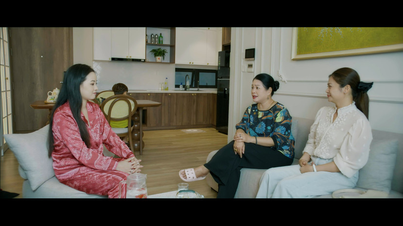 Cảnh trong phim "Gia đình trái dấu"