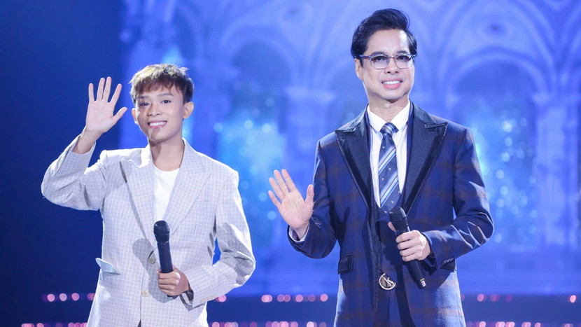 Ngọc Sơn đã đứng ra nhận "đỡ đầu" Hồ Văn Cường trong nghệ thuật suốt hành trình 4 năm qua