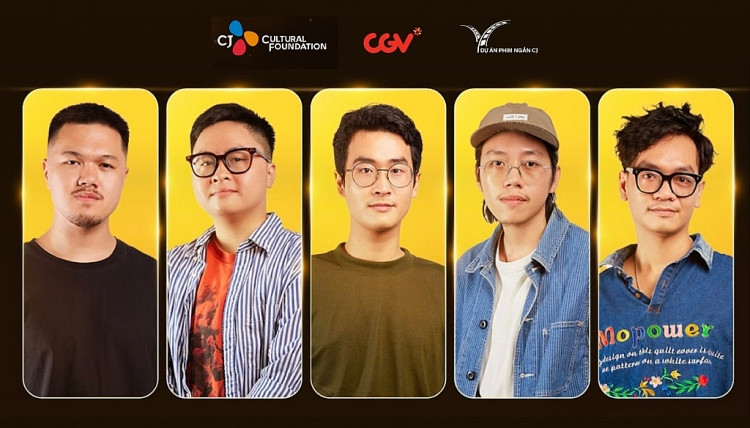 Các tác giả của Top 5 dự án xuất sắc nhất Các nhà làm phim Gen Z chinh phục giải thưởng 1,5 tỷ đồng của 'Dự án phim ngắn CJ 2024'