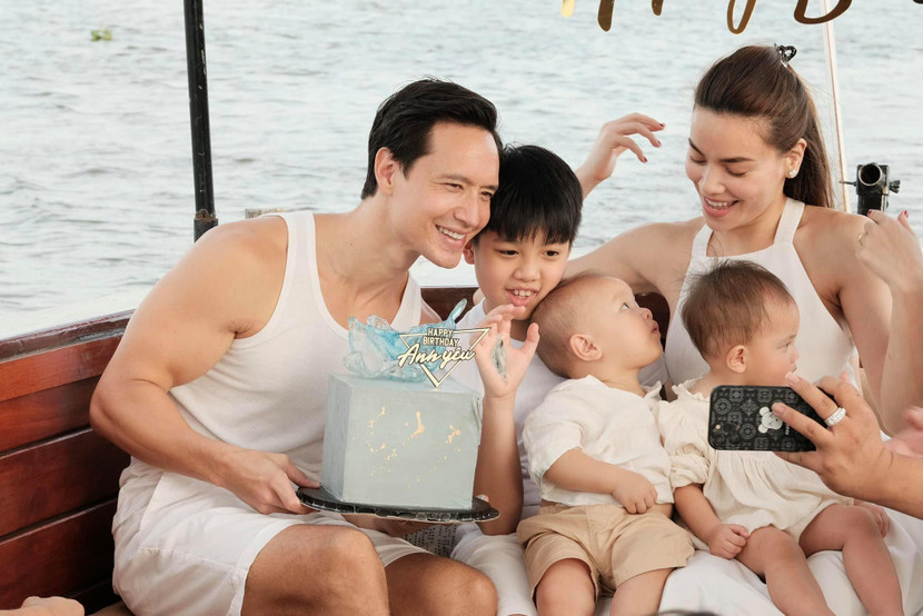 Gia đình hạnh phúc của Hồ Ngọc Hà và Kim Lý